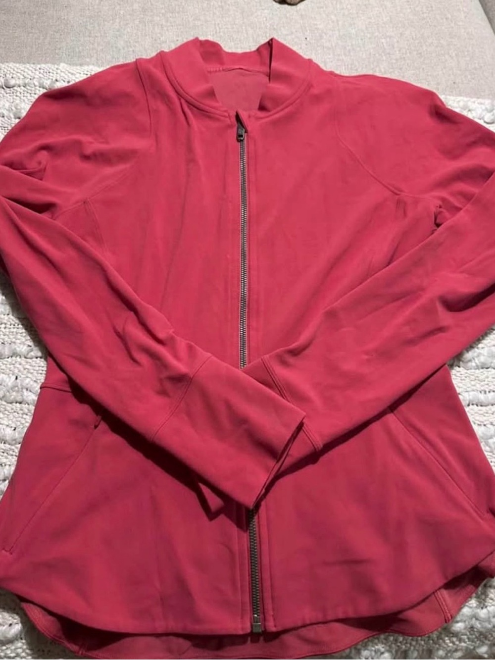 lululemon athletica Pink Full-Zip Jacket